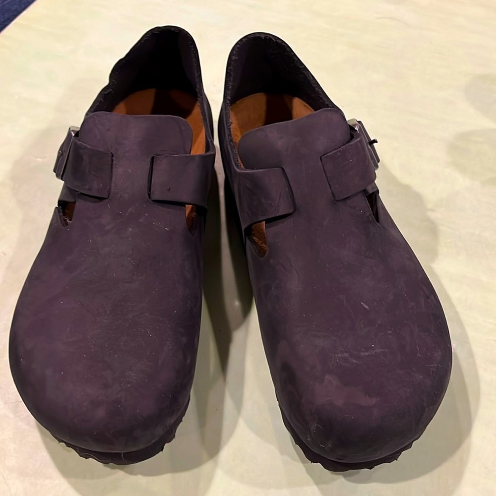 Birkenstock London Black Oiled Leather 39 N